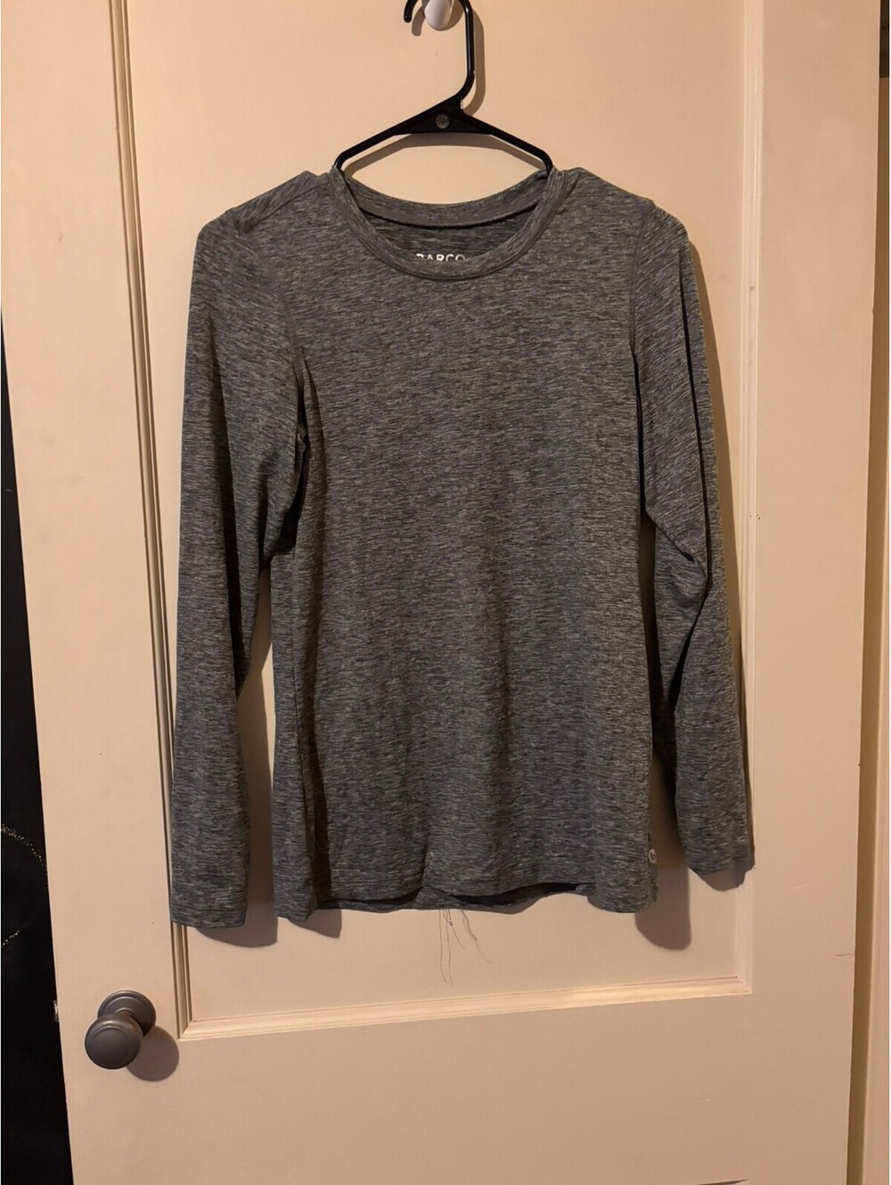 Barco One gray long sleeve top XS